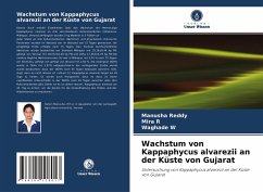 Cover Wachstum von Kappaphycus alvarezii an der Küste von Gujarat
