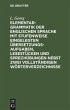 Elementargrammatik der englischen... - Bild 1