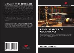 LEGAL ASPECTS OF GOVERNANCE - Tolmachev, Alexandr