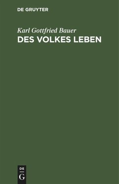 Cover Des Volkes Leben