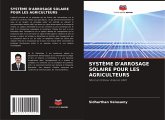 SYSTÈME D'ARROSAGE SOLAIRE POUR LES AGRICULTEURS