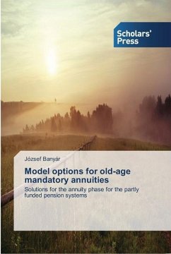 Model options for old-age mandatory annuities - Banyár, József