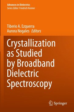 Crystallization as Studied by Broadband Dielectric Spectroscopy