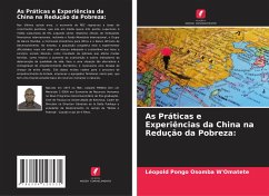 As Práticas e Experiências da China na Redução da Pobreza: Cover As Práticas e Experiências da China na Redução da Pobreza: