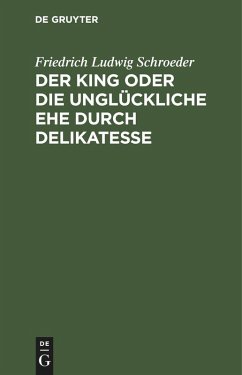 Cover Der King oder die unglückliche Ehe durch Delikatesse
