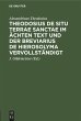 Theodosius De situ terrae sanctae im... - Bild 1