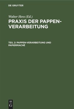 Pappen-Verarbeitung und Papiermaché