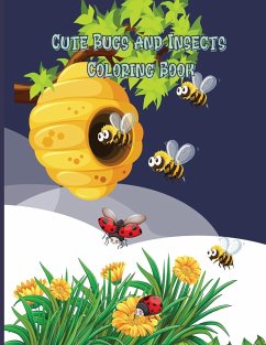 Cute Bugs and Insects Coloring Book - Cosmina, Crispy