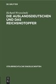 Die Auslandsdeutschen und das Reichsnotopfer