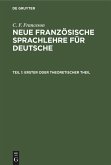 Erster oder theoretischer Theil