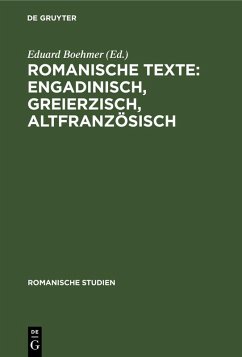 Cover Romanische Texte