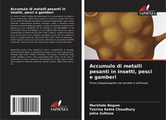 Accumulo di metalli pesanti in insetti, pesci e gamberi - Begum, Murshida;Choudhury, Tasrina Rabia;Sultana, Jakia