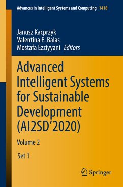 Advanced Intelligent Systems for Sustainable Development (AI2SD¿2020)