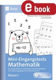 Mini-Eingangstests Mathematik - Klasse 1 (eBook, PDF)
