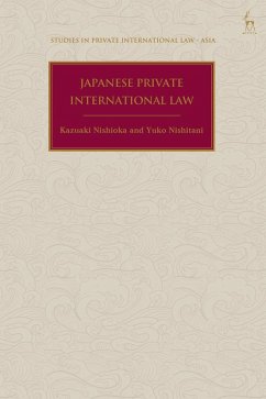Japanese Private International Law (eBook, ePUB) - Nishioka, Kazuaki; Nishitani, Yuko