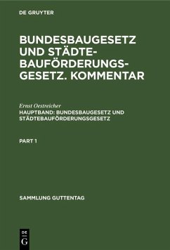 Cover Bundesbaugesetz und Städtebauförderungsgesetz (eBook, PDF)