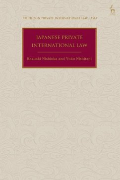 Japanese Private International Law (eBook, PDF) - Nishioka, Kazuaki; Nishitani, Yuko