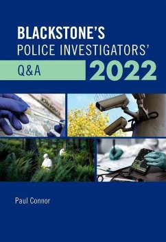 Blackstone's Police Investigators' Q&A 2022 - Connor, Paul