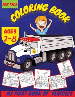 Vehicles Coloring Books For Boys - C. Merritt