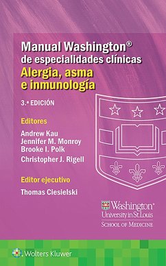 Cover Manual Washington de especialidades clínicas. Alergia, asma e inmunología