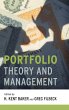 Portfolio Theory and Management - Bild 1