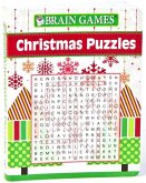 Brain Games Mini - Christmas Puzzles (Pocket Size / Stocking Stuffer)