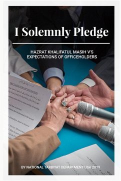 I Solemnly Pledge - Department, USA National Tarbiyat