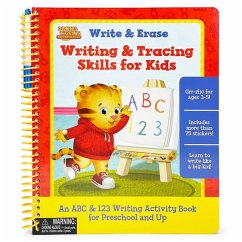 Daniel Tiger Write & Erase Writing & Tracing Skills for Kids - Nestling, Rose