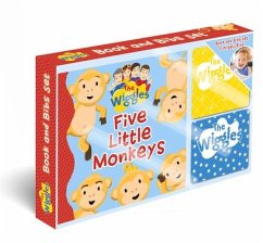 Five Little Monkeys Book and Bib Gift Set - The Wiggles