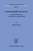 Gemeinnützigkeit des Sports.