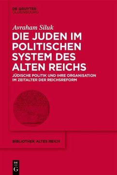 Cover Die Juden im politischen System des Alten Reichs (eBook, PDF)