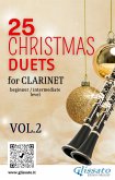 25 Christmas Duets for Clarinet - VOL.2 (eBook, ePUB)