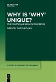 Why is 'Why' Unique? (eBook, PDF)