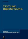 Text und Übersetzung (eBook, PDF)