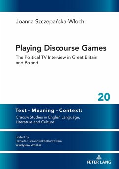 Playing Discourse Games - Szczepanska-Wloch, Joanna