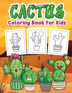 Cactus Coloring Book for Kids - Tonpublish