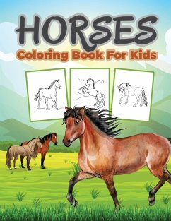 Horse Coloring Book for Kids - Bmpublishing