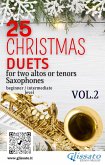 25 Christmas Duets for altos or tenors saxes - VOL.2 (eBook, ePUB)