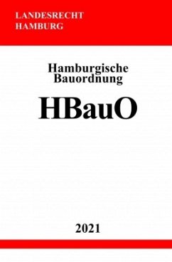 Hamburgische Bauordnung (HBauO) - Studier, Ronny