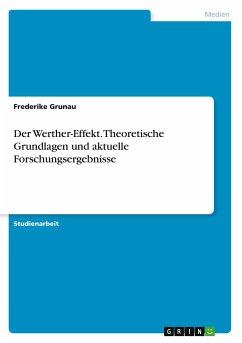 Der Werther-Effekt. Theoretische Grundlagen und aktuelle Forschungsergebnisse