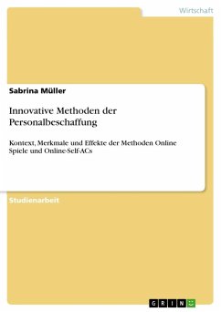 Innovative Methoden der Personalbeschaffung - Müller, Sabrina