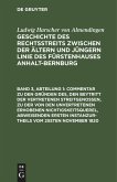 Commentar zu den Gründen des, den Beytritt der vertretenen Streitgenossen, zu der von den unvertretenen erhobenen Nichtigskeitsquerel, abweisenden ersten Instanzurtheils vom 25sten November 1820