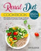 Renal Diet Cookbook (eBook, ePUB) Renal Diet Cookbook (eBook, ePUB)