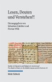 Lesen, Deuten und Verstehen?! (eBook, PDF)