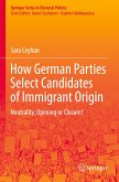 How German Parties Select Candidates of Immigrant Origin