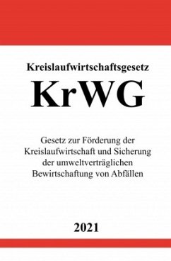 Kreislaufwirtschaftsgesetz (KrWG) - Studier, Ronny