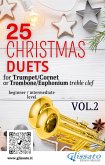25 Christmas Duets for Trumpet or Trombone T.C. vol.2 (fixed-layout eBook, ePUB)