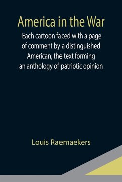 America in the War ; Each cartoon faced with a page of comment by a distinguished American, the text forming an anthology of patriotic opinion - Raemaekers, Louis