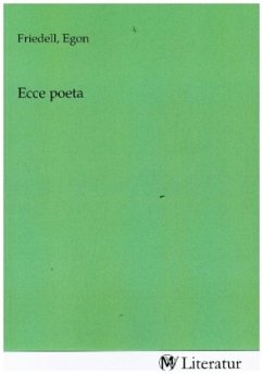 Cover Ecce poeta