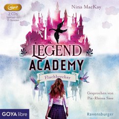 Fluchbrecher / Legend Academy Bd.1 (2 MP3-CDs) - MacKay, Nina